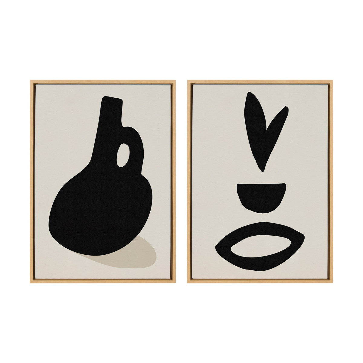 Objects of Quiet Framed Canvas Set