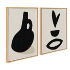Objects of Quiet Framed Canvas Set