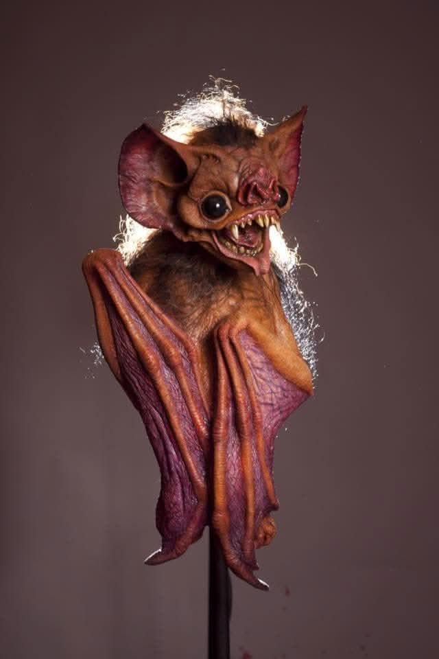"Vampire Bat" HD Studios Halloween Puppet Prop view 4