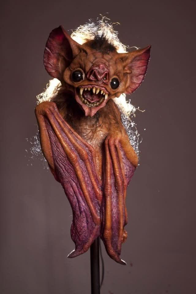 "Vampire Bat" HD Studios Halloween Puppet Prop view 3