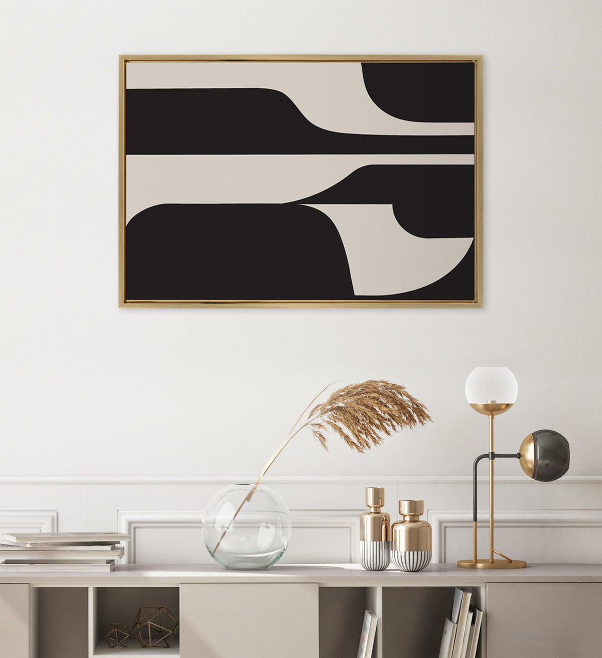 Balance Framed Canvas