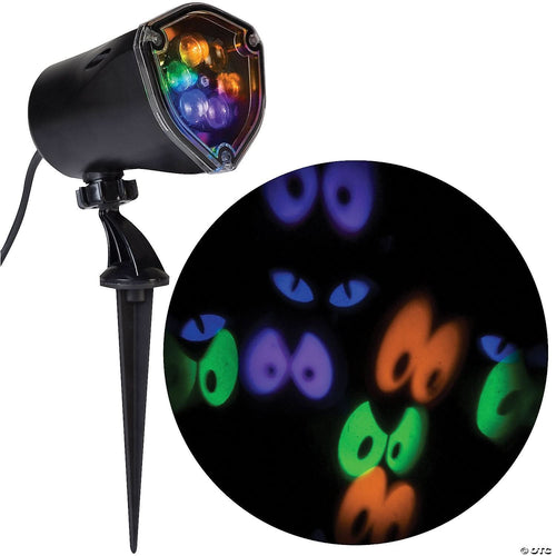 "Whirl-a-Motion Eyes Projection- Light Show Projector" Haunted House Lighting Effects Halloween decoration