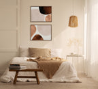 Dialogue I & II Framed Canvas Set