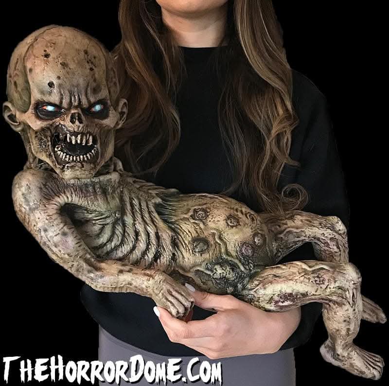 "Zombie Baby" HD Studios Halloween Puppet Prop view 2
