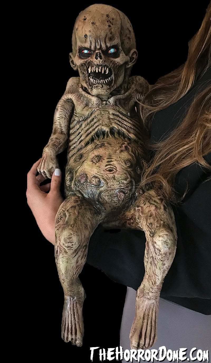 "Zombie Baby" HD Studios Halloween Puppet Prop view 4